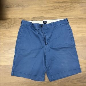 Blue khaki shorts